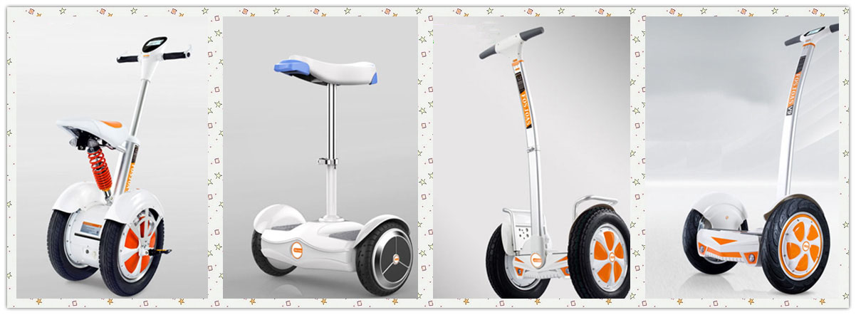 twin-wheeled electric scooter