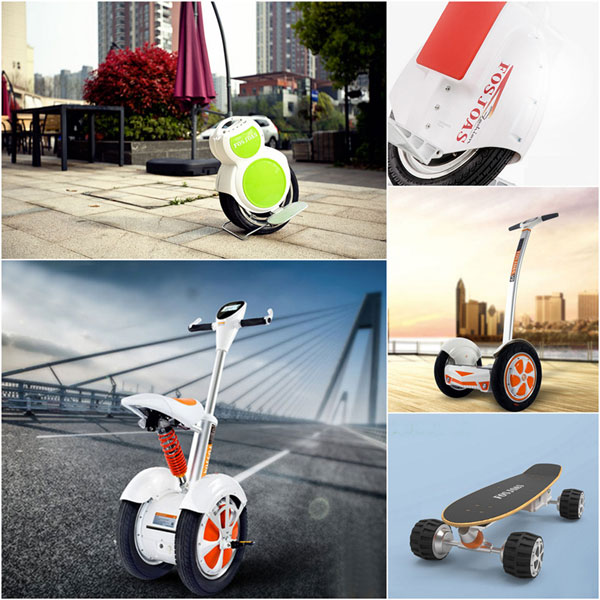 electric self-balancing scooters