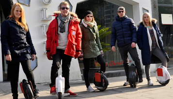 Is There Only Scenery in the Distance? FOSJOAS Self- balancing Scooter Enables Short-distance Trip