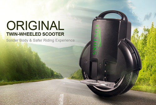 Fosjoas electric unicycle self balancing scooter