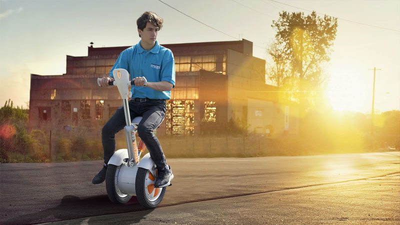 two-wheel electric self-balancing scooter