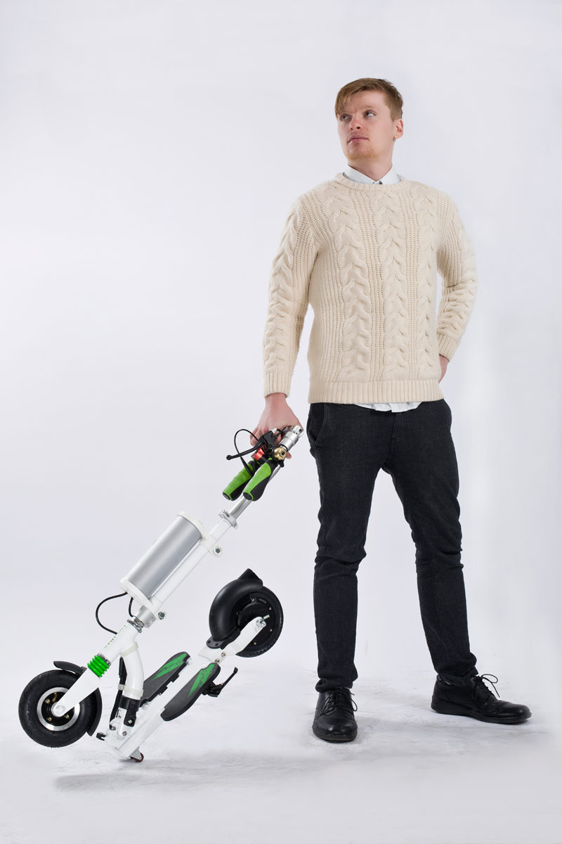 intelligent cheap folding electric unicycle K5