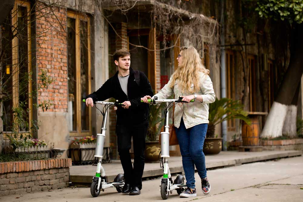 la velocidad real de auto equilibrio scooter