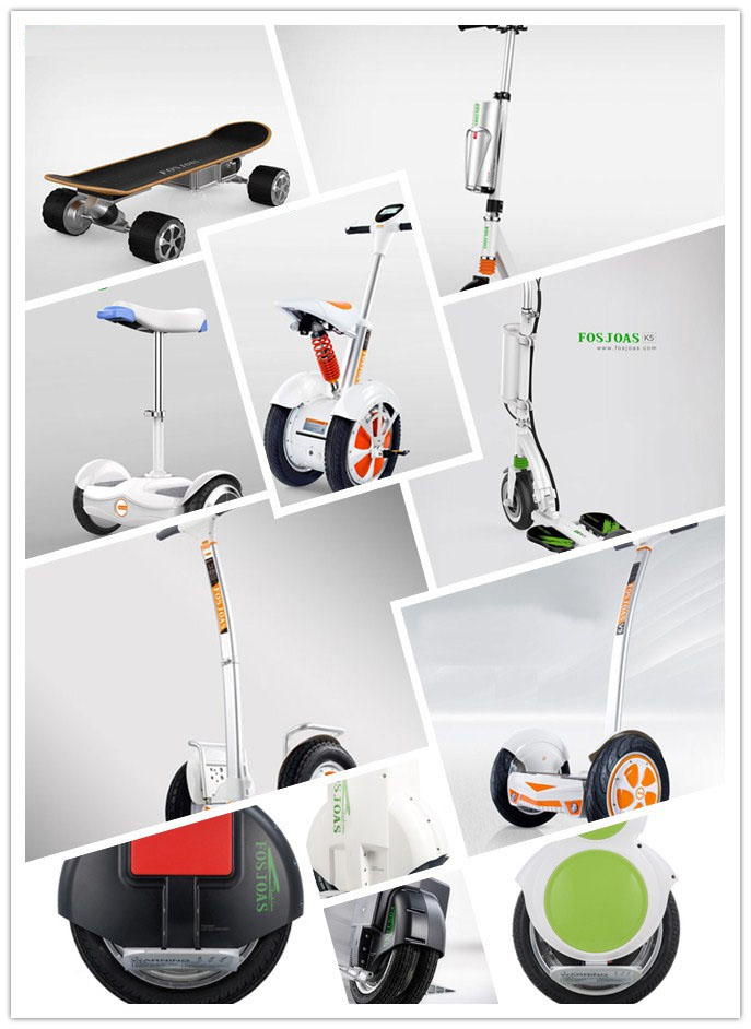 fosjoas two wheel electric scooter unicycle