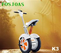 Fosjoas K3 two wheels self balancing electric scooter into the sunlight