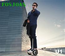 ride Fosjoas U1 green earth scooters while calling is very eye-catching