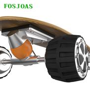 Fosjoas K1 electric skateboard detailed drawing