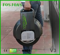take Fosjoas V3 electric scooter to look scenery is nice