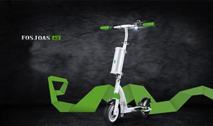 Fosjoas K5 folding electric scooter, lightweight be accompanied