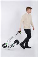 take K5 two wheeled electric scooter to travel