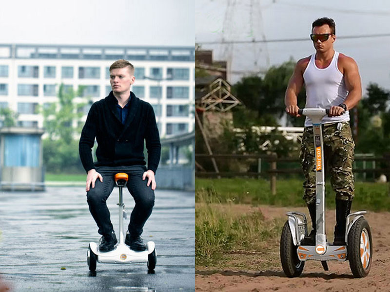 self-balancing electric scooter