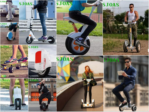 Fosjoas twin-wheeled electric scooters