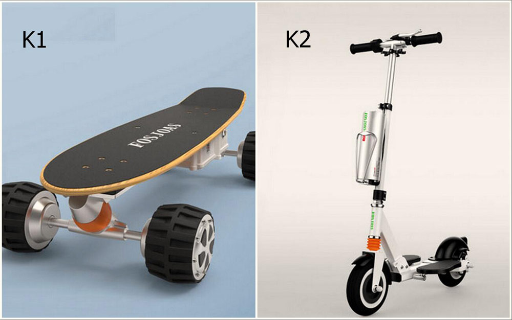 Fosjoas self-balancing electric scooter